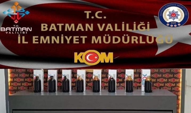 Batman’da durdurulan araçta 21 ton kaçak akaryakıt ele geçirildi