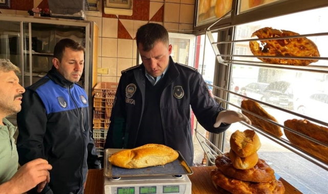 Bayburt'ta fırınlara denetim