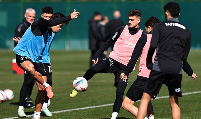Beşiktaş Gaziantep FK maçı hazırlıklarını sürdürüyor