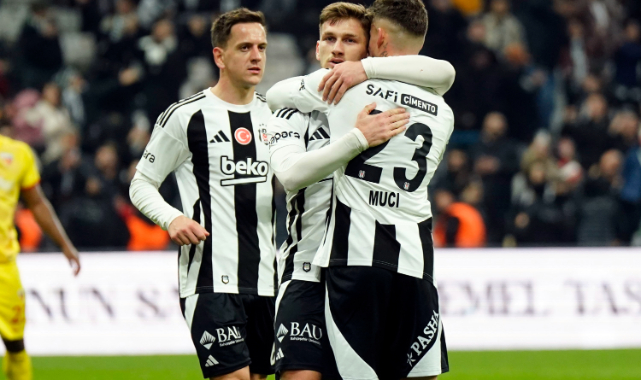 Beşiktaş sahasında 6 maçtır namağlup!