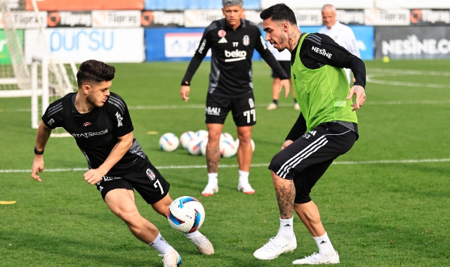 Beşiktaş'ta Galatasaray maçı hazırlıkları devam ediyor
