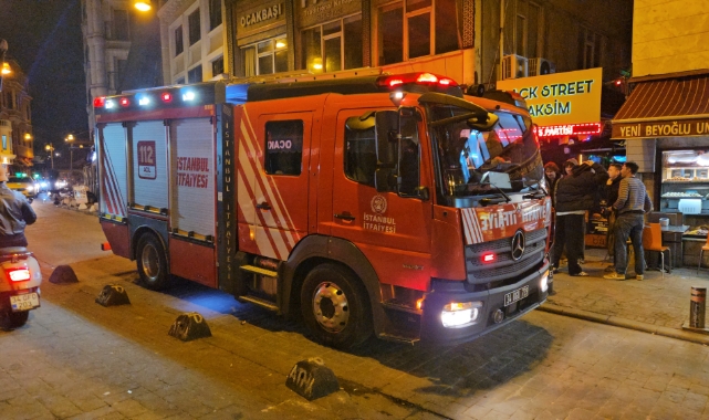 Beyoğlu'nda asansör boşluğuna düşen vatandaş yaralandı