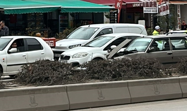 Bilecik'te zincirleme trafik kazası; 1 yaralı