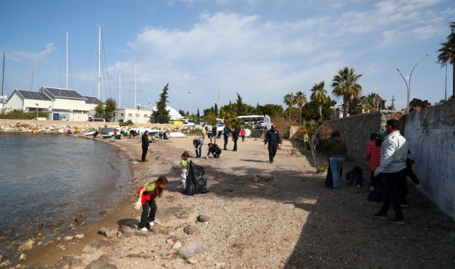 Bodrum’da deniz çöpleri kayıt altına alındı