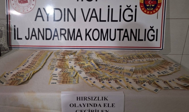 Bozdoğan’da 6 milyon TL çalan hırsızlar yakalandı