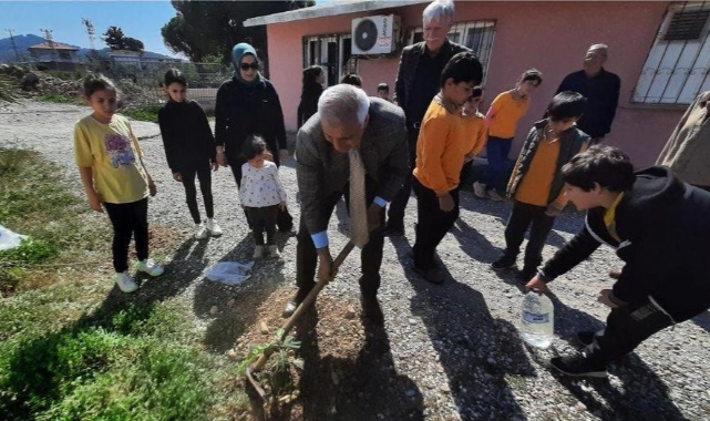 Bozyazı'da fidan dikim etkinliği