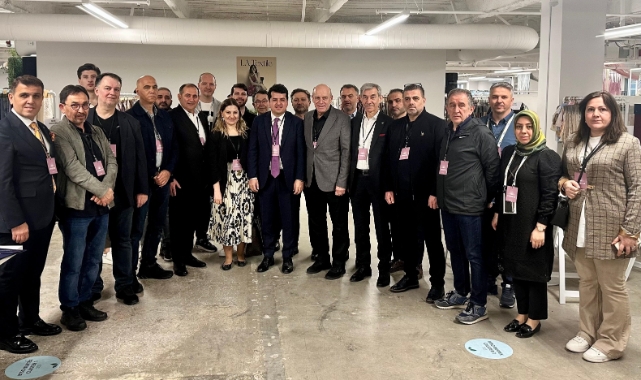 BTSO Türk tekstilini Los Angeles’ta tanıttı
