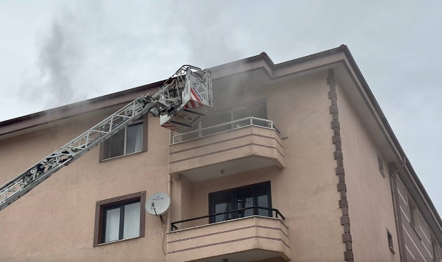 Bulaşık makinesi yangın çıkarttı