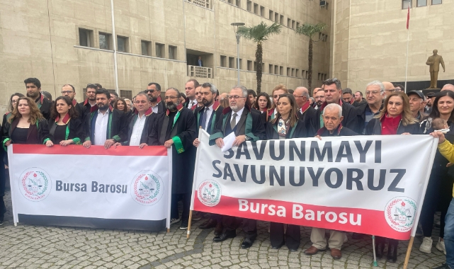 Bursa Barosu'ndan gözaltılara tepki: "Seçme-seçilme hakkı fiilen ortadan kaldırılmıştır"
