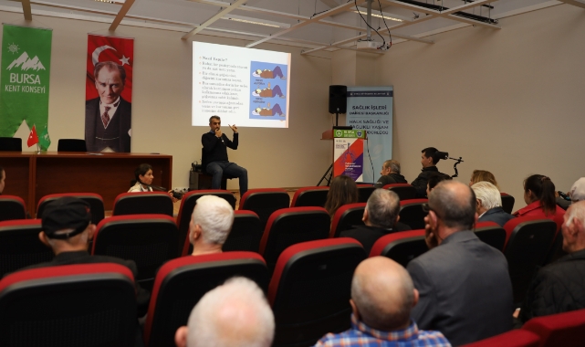 Bursa Büyükşehir’den sağlıklı toplum için seminer