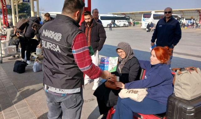 Bursa'da 3 bin 949 kişiye narko eğitim verildi