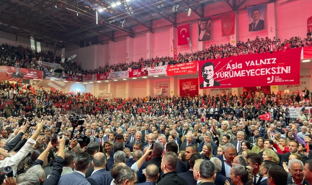 Bursa'da Ekrem İmamoğlu coşkusu