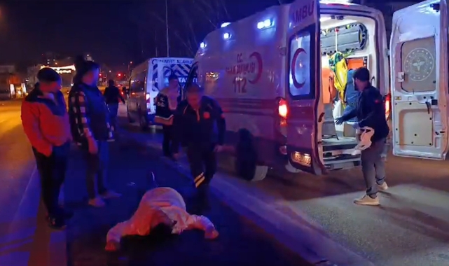 Bursa'da kaza sonrası kavga! 1 yaralı