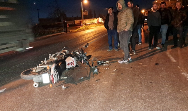 Bursa'da motosiklet kazası: 3 yaralı