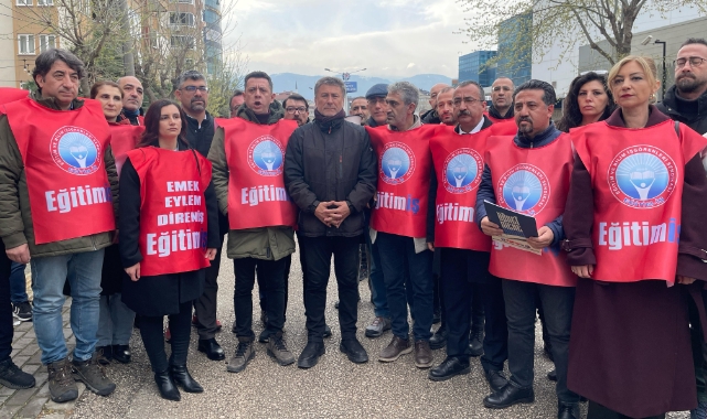 Bursa'da Özkan Rona için bir araya gelindi! Gözaltılara tepkiler sürüyor