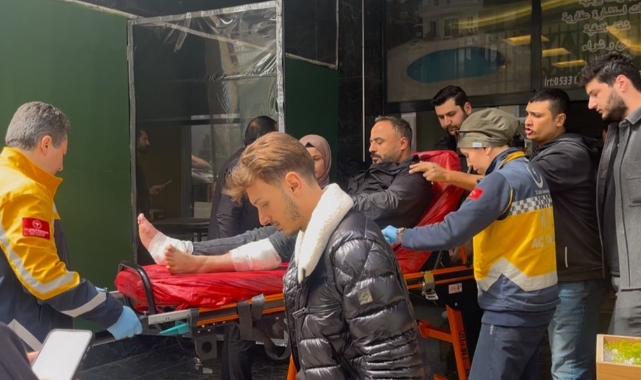 Bursa'da takip ettiği husumetlisini bacaklarından vurdu