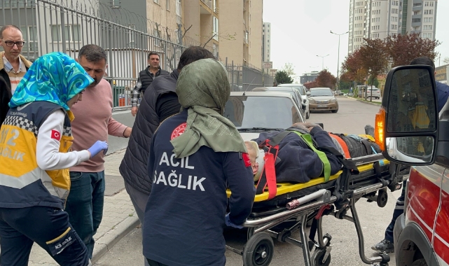 Bursa'da talihsiz işçi iskelenin devrilmesi sonucu yaralandı