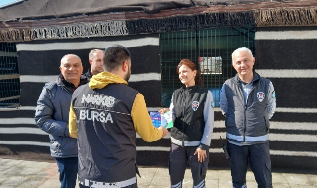 Bursa’da vatandaşlara 'Narko Nokta' ve 'Narkolog' eğitimi verildi