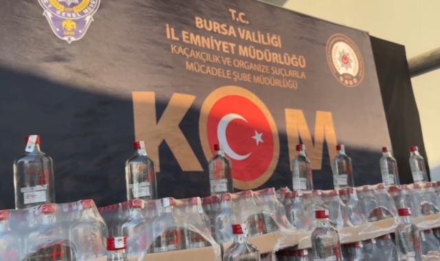Bursa merkezli 4 ilde yüzlerce kişiyi ölümden kurtaran sahte içki operasyonu!