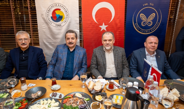 Bursa Ticaret Borsası’nın ‘Geleneksel sahur programı’nda İş dünyası bir araya geldi