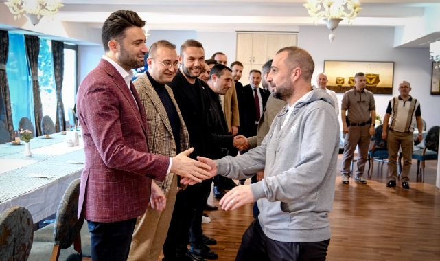 Bursaspor’da bayramlaşma töreni gerçekleştirildi