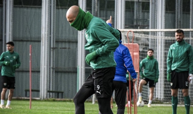 Bursaspor'da Kırşehir FK maçı hazırlıkları devam ediyor