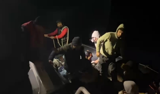 Çanakkale açıklarında 39 kaçak göçmen yakalandı