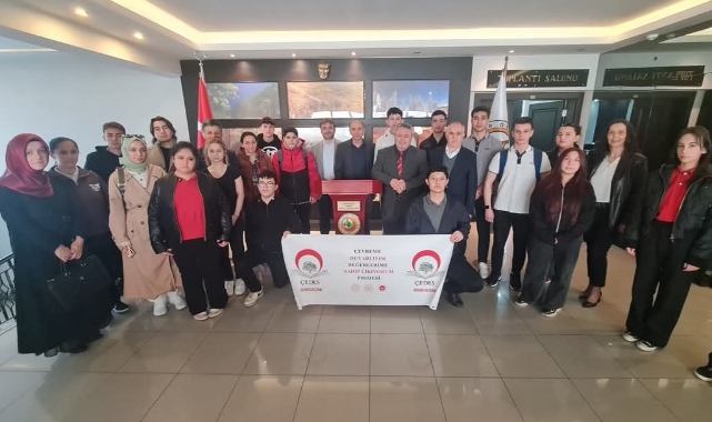 ÇEDES öğrenci gruplarından Orman Bölge Müdürlüğü'ne ziyaret