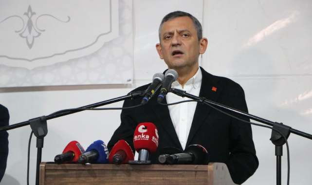 CHP Lideri Özel: "Trump'a 'One minute' diyeceksin"