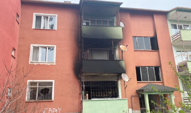 Çorum'da bayram sabahı feci yangın