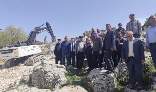 Doğan, sahadaki çalışmaları inceledi