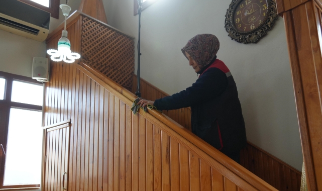 Düzce’de 124 cami 3 tur temizlendi