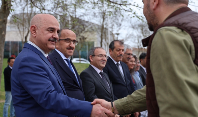 Düzce Üniversitesi bayramlaşma töreninde buluştu