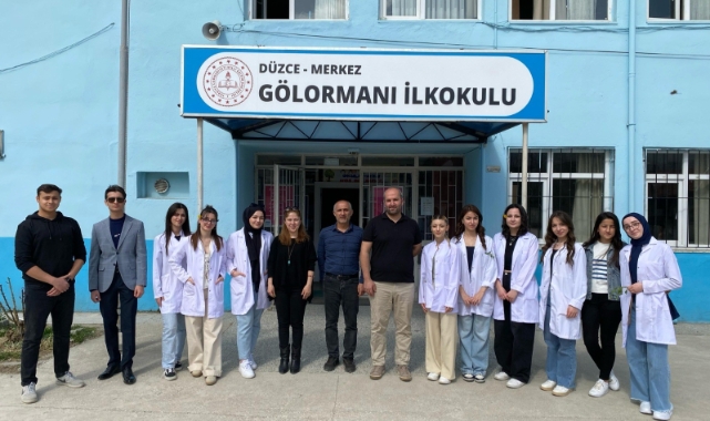 Düzce Üniversitesi'nden önemli destek