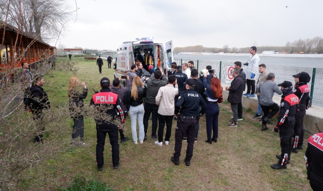 Edirne'de nehirde erkek cesedi bulundu