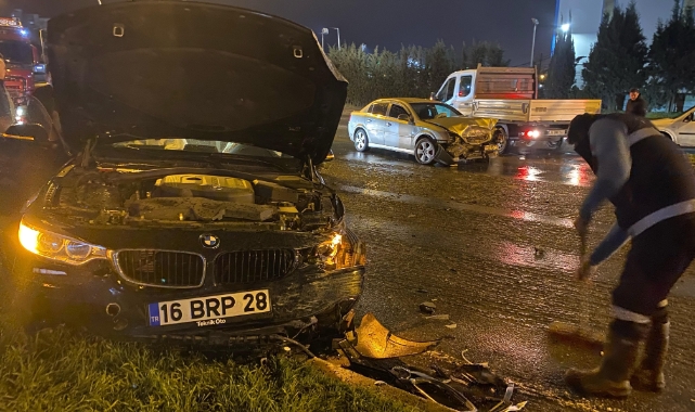 Ereğli'deki trafik kazasında 2 kişi yaralandı