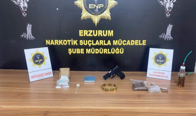 Erzurum’da 'torbacı' operasyonu!