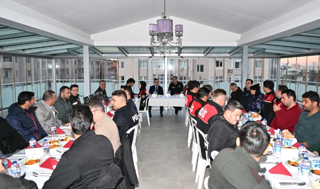 Esenyurt Belediye Başkan Vekili Aksoy, emniyet mensuplarıyla iftarda buluştu