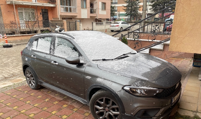 Eskişehir'de kar yağışı