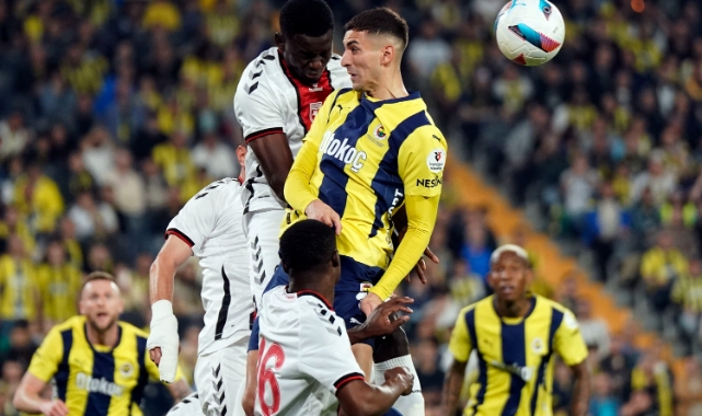 Fenerbahçe'nin evindeki 9 maçlık galibiyet serisi sona erdi