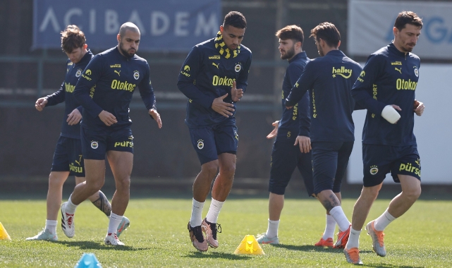 Fenerbahçe, Rangers maçının hazırlıklarını sürdürdü