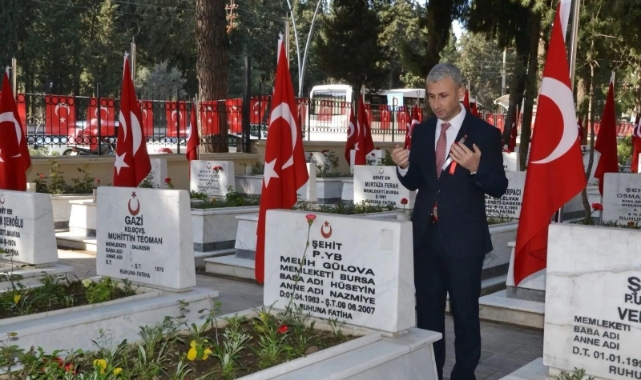 Gazi Kıyışkan'dan bütün vatandaşlara şehitlik ziyareti daveti