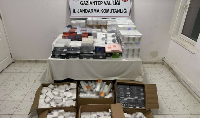 Gaziantep'te 2 milyon lira değerinde kaçak malzeme ele geçirildi