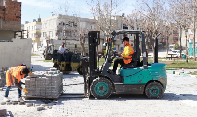 Haliliye’de deforme olmuş yollar yenileniyor