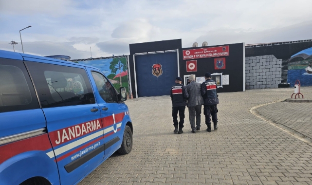 Hapis cezasıyla aranan şahsı jandarma yakaladı