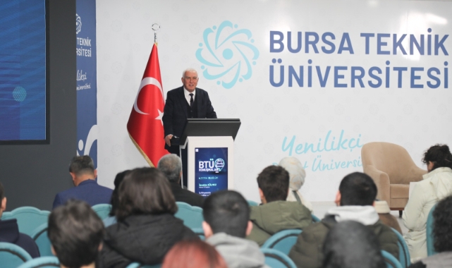 İbrahim Gülmez BTÜ Konuşmaları'nın konuğu oldu