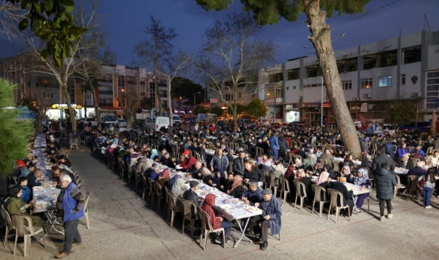 İlk 4 günde 5 binden fazla Efelerli iftar sofrasında buluştu