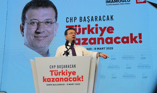 İmamoğlu Cumhurbaşkanlığı adaylığı için İzmir'den yola çıktı