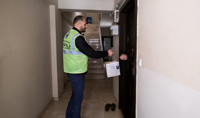 İnegöl Blediyesi'nden yaşlılara bayram sürprizi