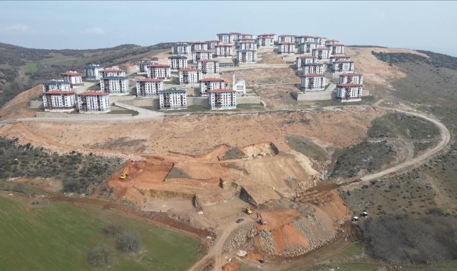 İnegöl'de Toki 4.etapta çalışmalar başladı